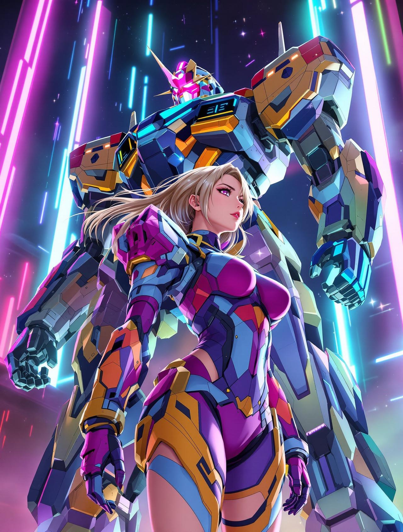 美女漫画当红热播 - 机甲少女战纪 美女漫画当红热播番剧《机甲少女战纪》封面